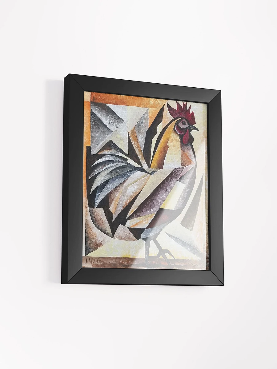 Cubism inspired rooster artwork. product image (2)