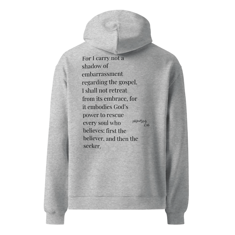 Romans 1:16 | Oversized Hoodie product image (3)