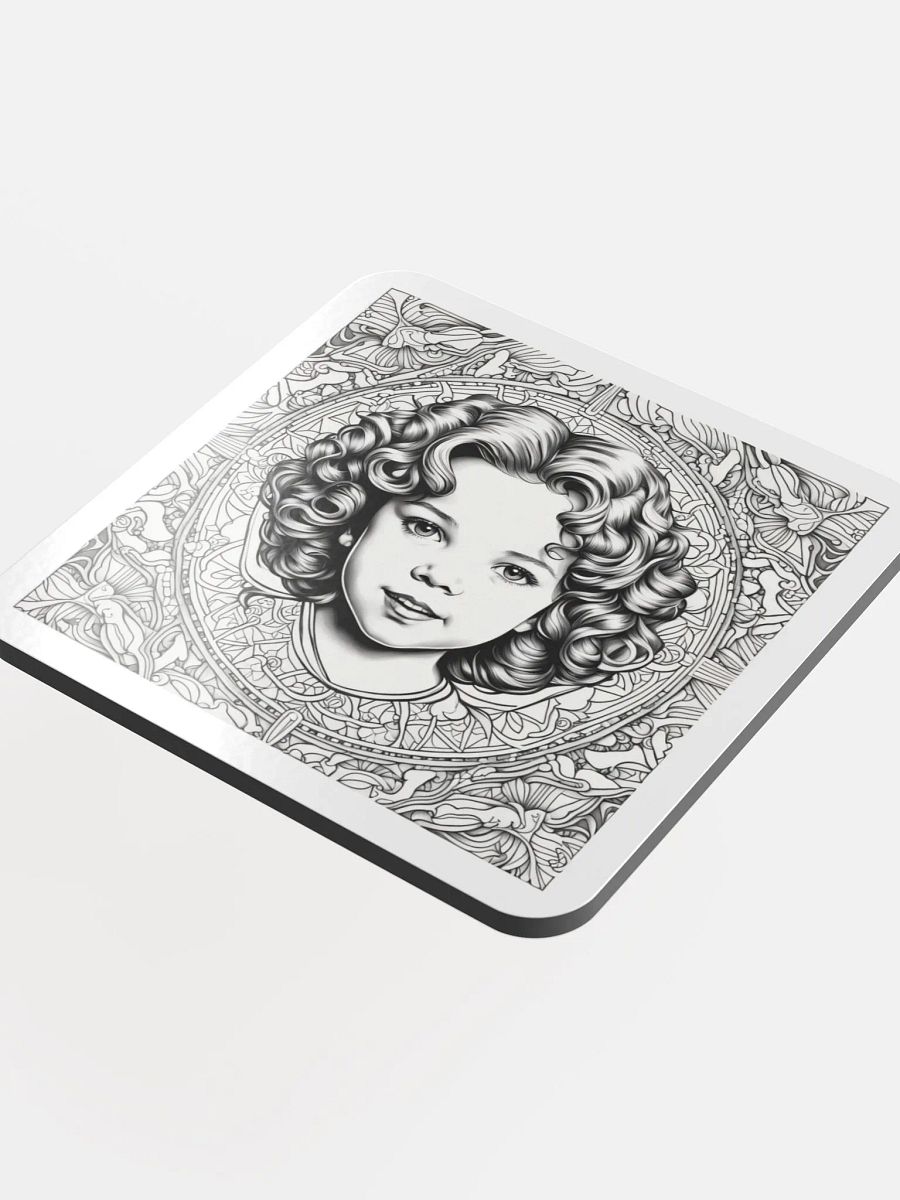 Curly Circles Cork Coaster product image (4)