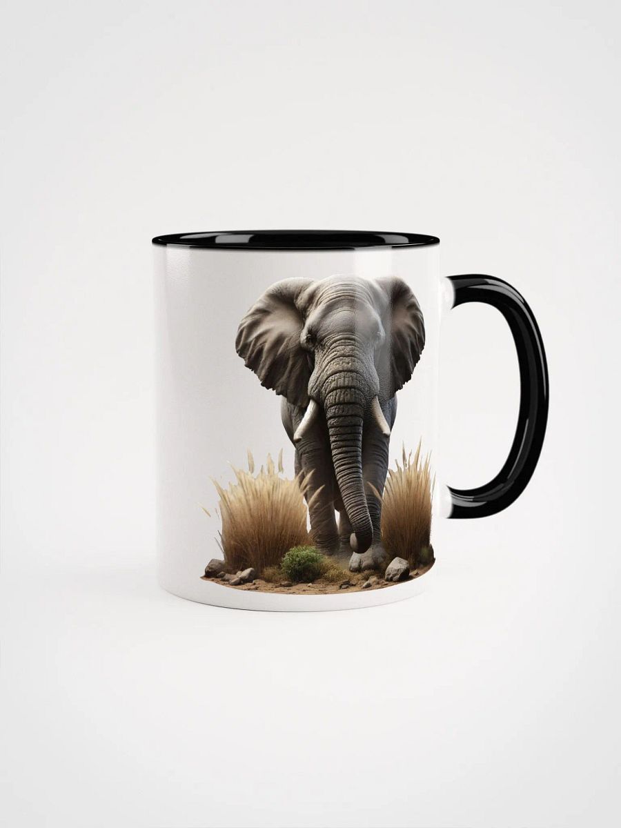 Safari Serenity Elephant Ceramic Mug. product image (1)
