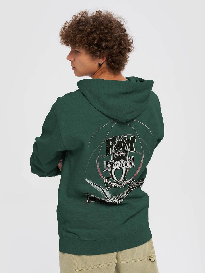 Fight Hard Earn Respect - Fleece Zip Up Hoodie product image (2)