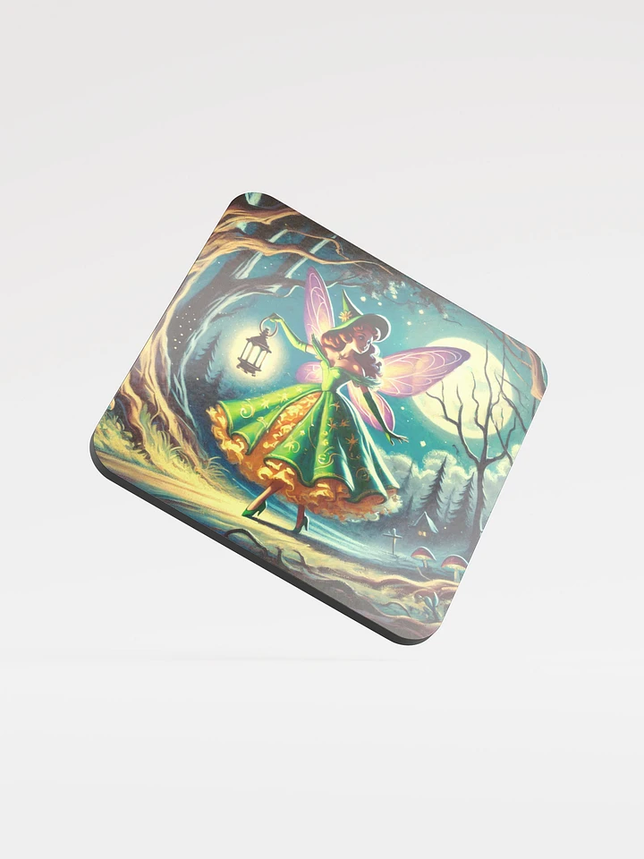 Enchanted Forest Fairy Cork Coaster product image (1)