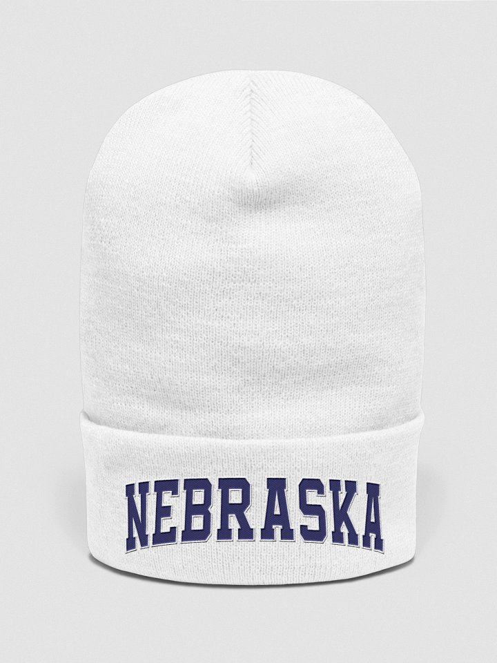 Nebraska Vintage Stylish Cuffed Beanie product image (2)