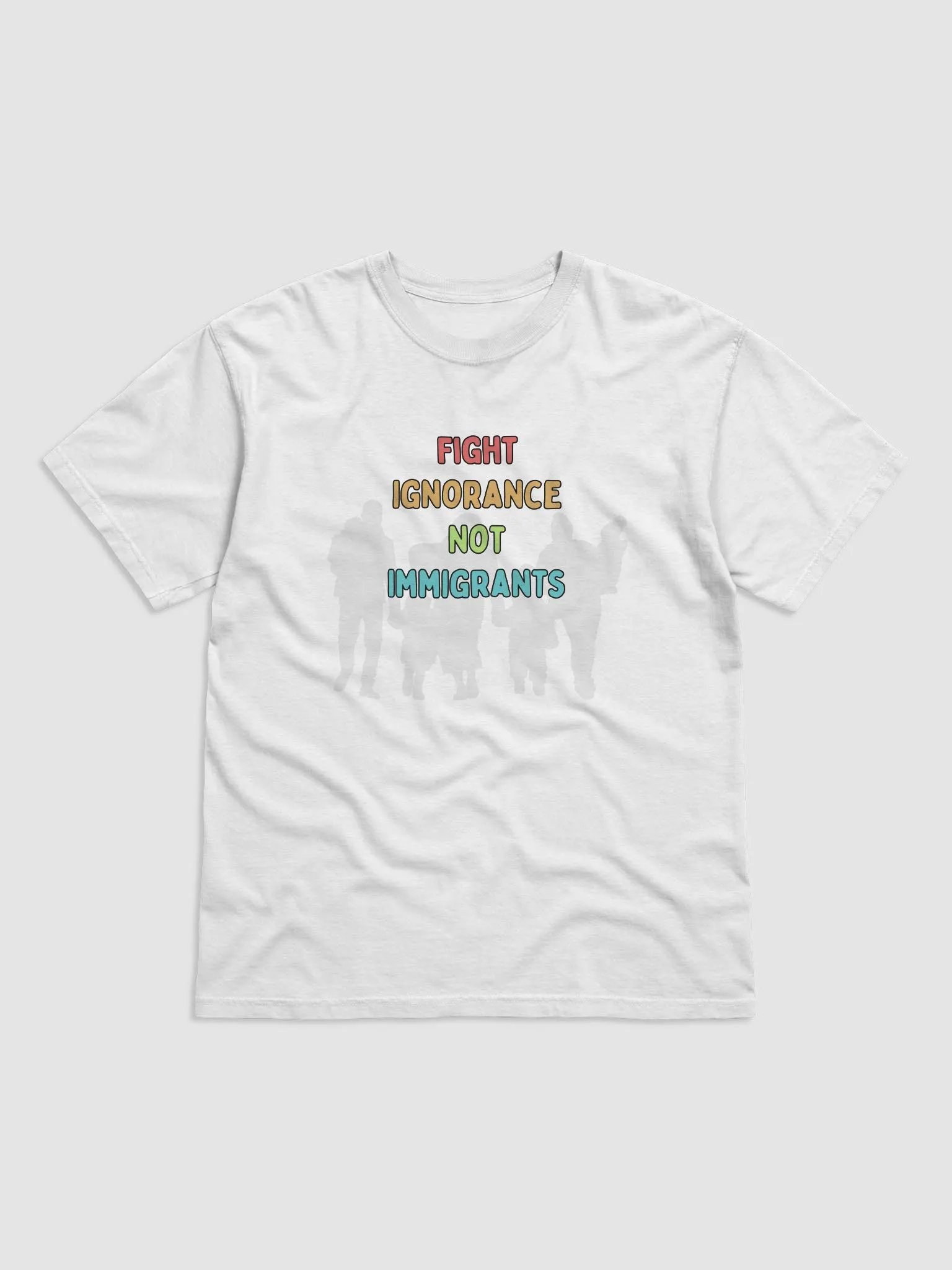 Fight Ignorance Not Immigrants Tee product image (3)