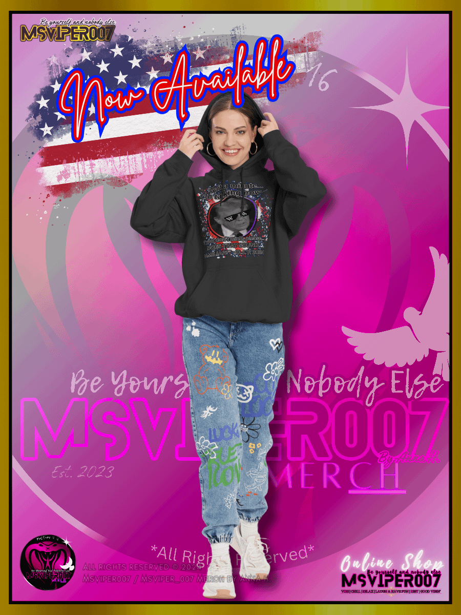 Hoodie - MsViper007's "Does That Sound Familiar?" - 2024 U.S. Elections Hoodies By Anna H. product image (9)