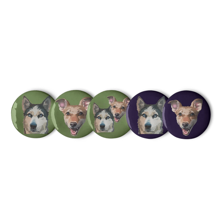 Luna and Mango Pin Set product image (1)