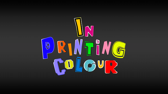 In Printing Colour