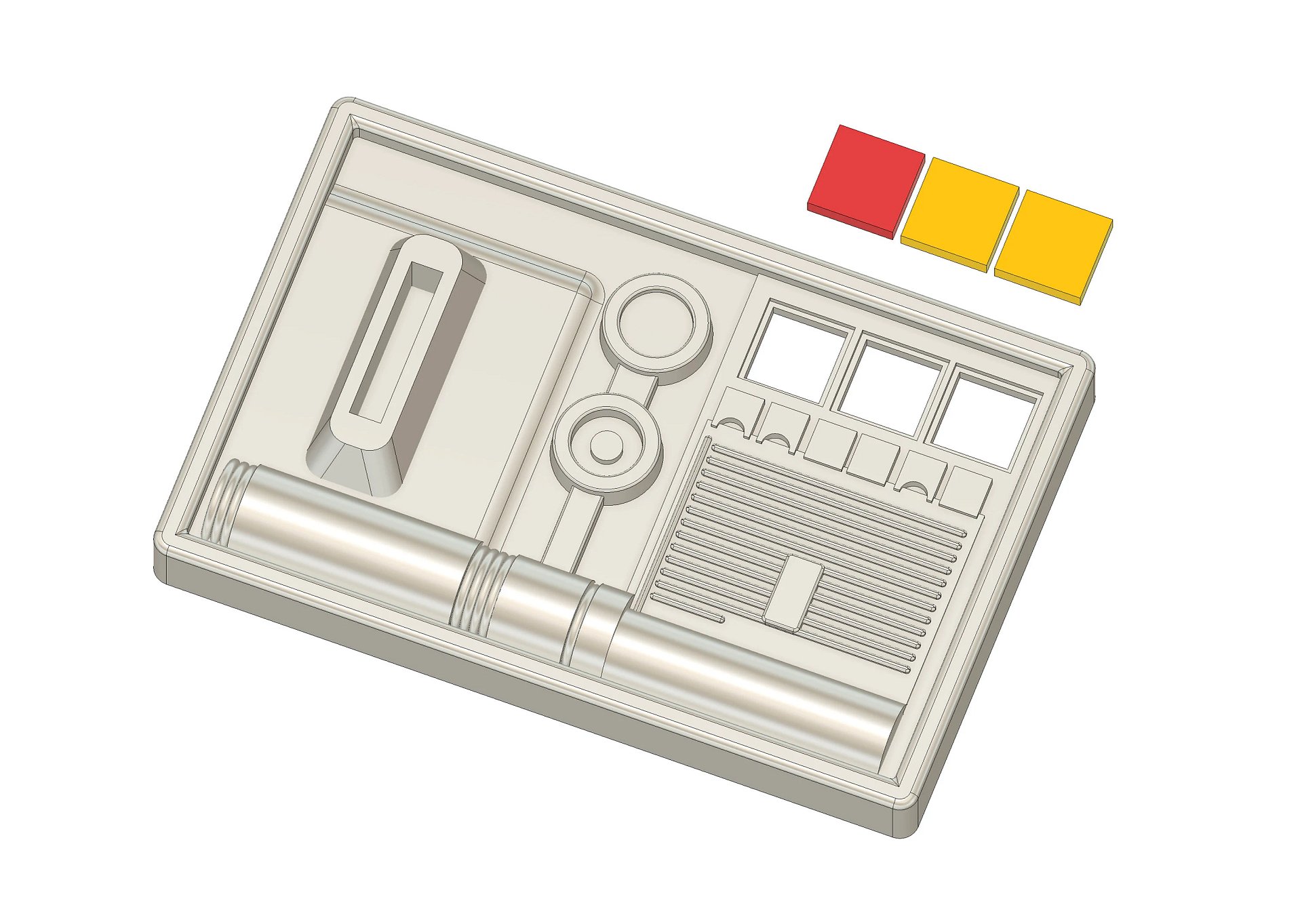 Star Wars The Acolyte Osha Comm Badge 3D Model product image (1)