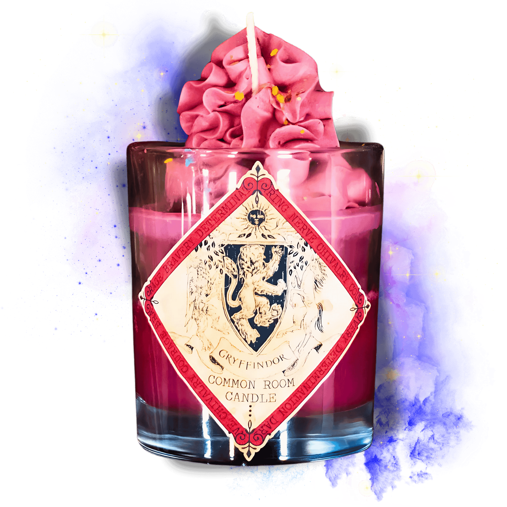 Bougie Gryffondor - "Fabrication Manuelle à la commande" product image (1)