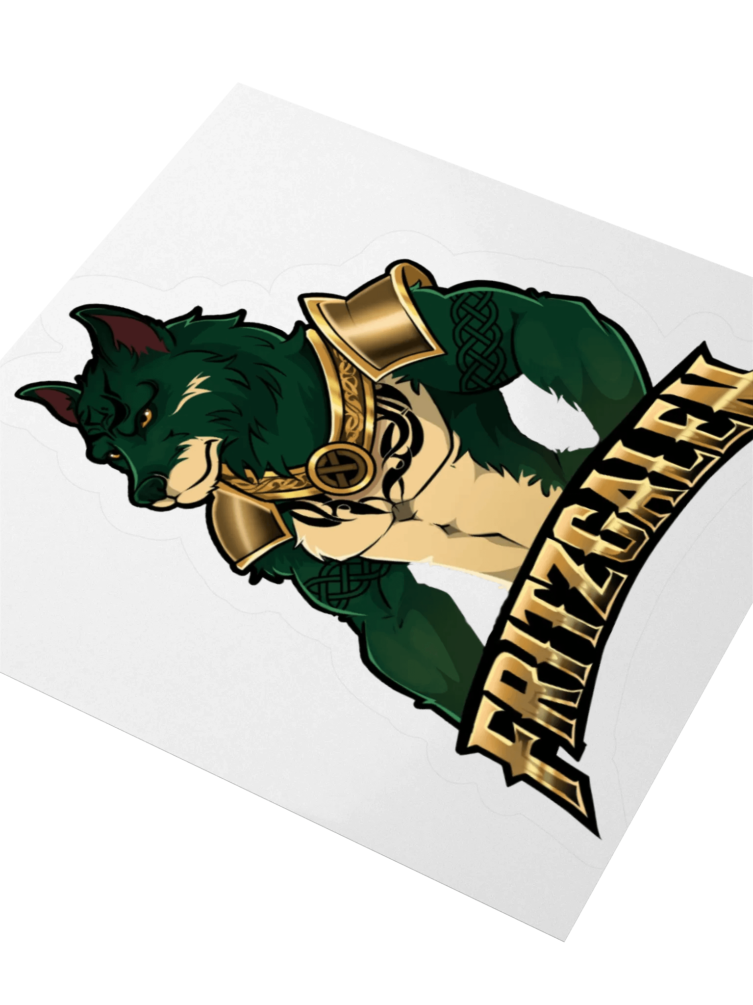 Celtic Cu Sith Sticker product image (7)