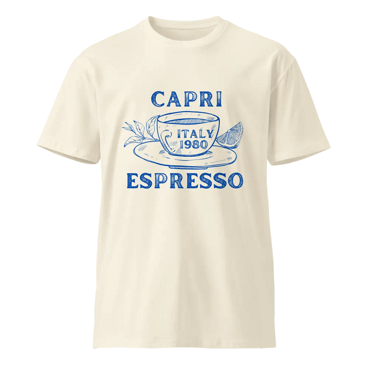 CAPRI ESPRESSO Italy 1960 T-Shirt product image (1)