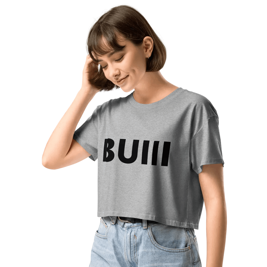 BUIII Originals Logo Crop Tops product image (10)