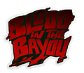 Blood in the Bayou Sticker Logo product image (1)