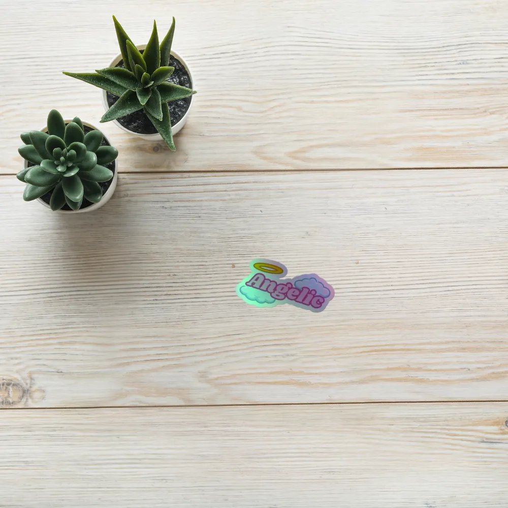 Angelic Holographic Sticker product image (8)