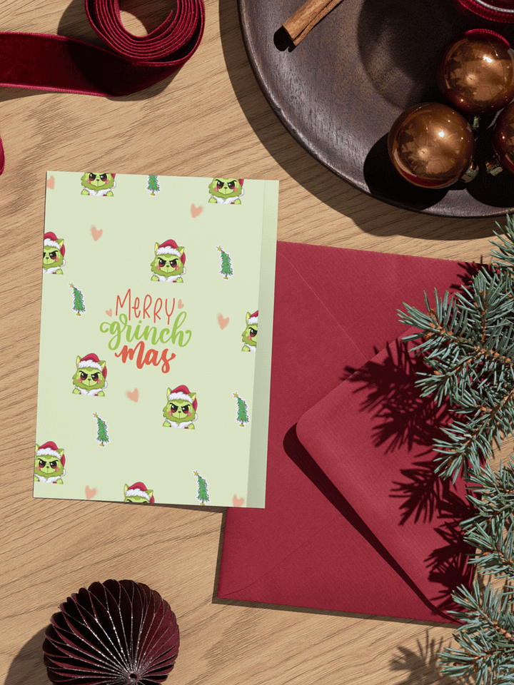 Grinch Wobbles Christmas Card product image (1)