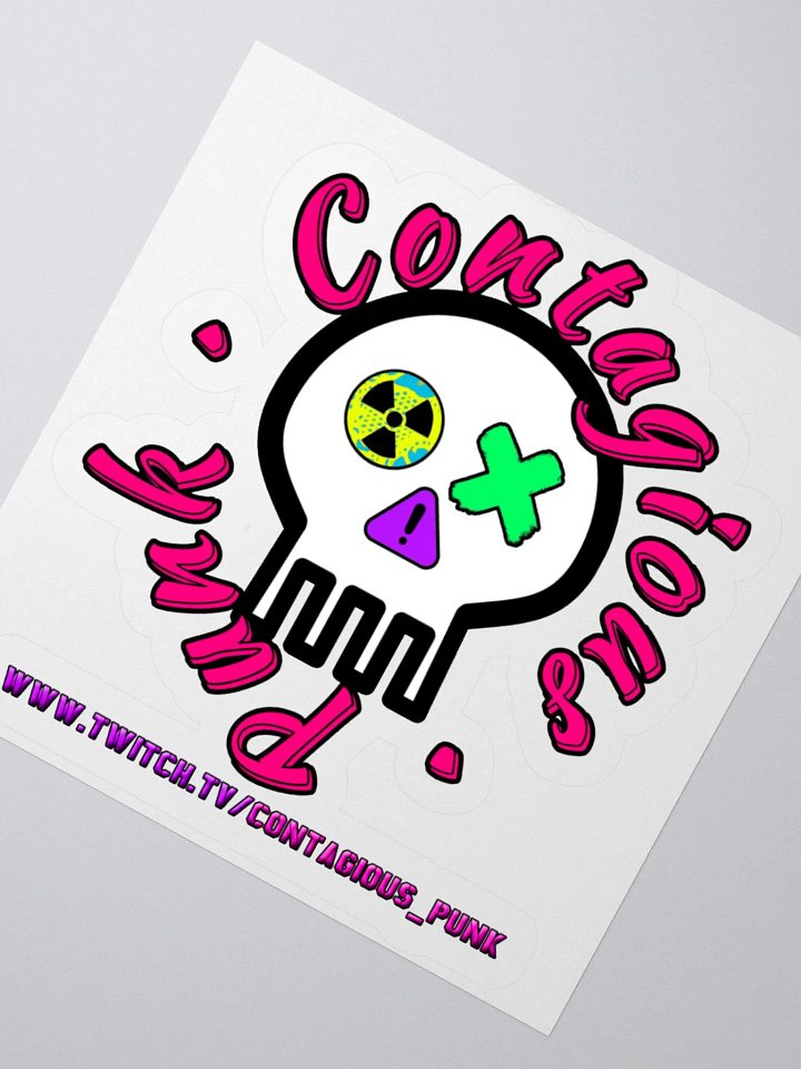Contagious_Punk Logo Sticker product image (2)
