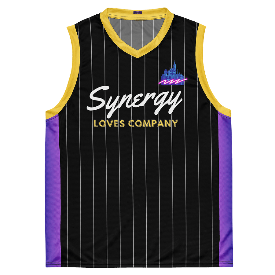 Castle Stripes Unisex Basketball Jersey product image (2)
