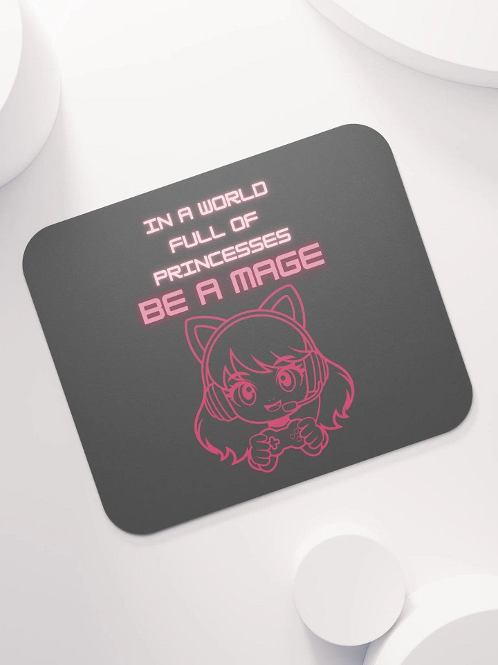 🎮 Gamer Girl Mouse Pad – Precision, Power & Pink Vibes! 💖 product image (1)