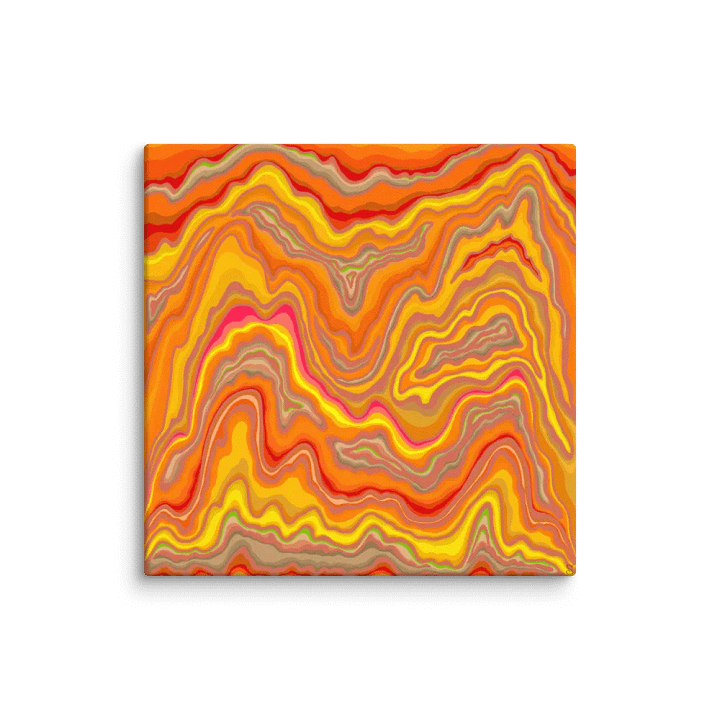 Vibrant Wave Canvas product image (1)