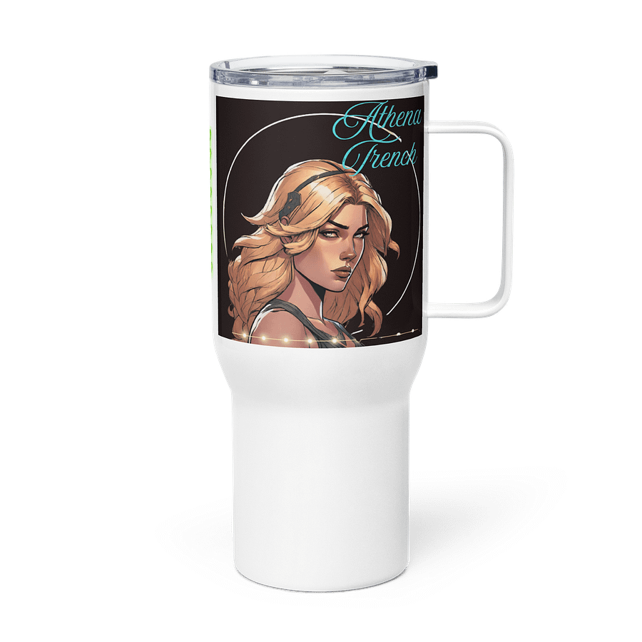 Neon Vibe Travel Mug - Athena Trench Edition product image (4)