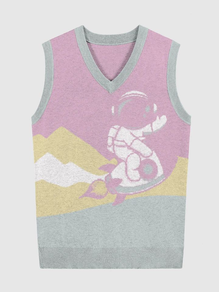 Spaceman Steve V-Neck product image (1)