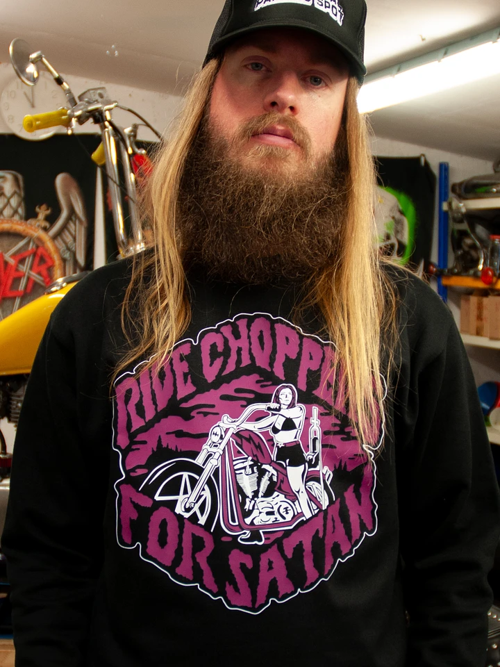 Ride Choppers For Satan Sweatshirt product image (1)