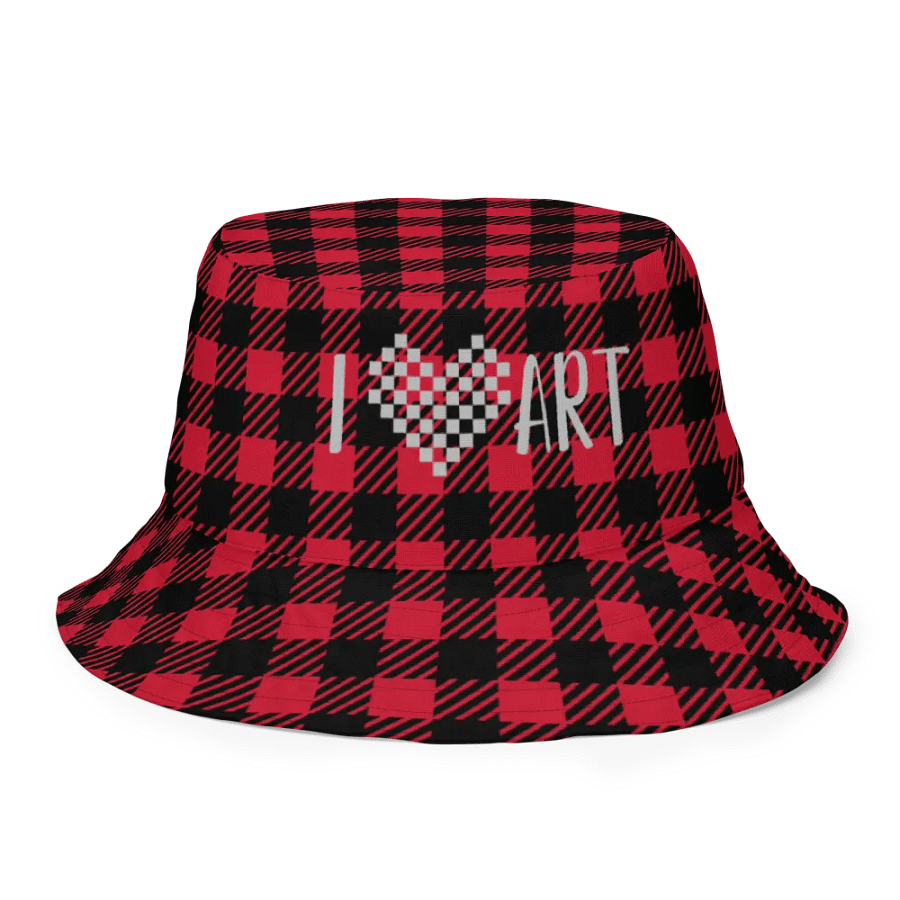 ScribbleWear #1 Reversible Bucket Hat/Love Art product image (1)