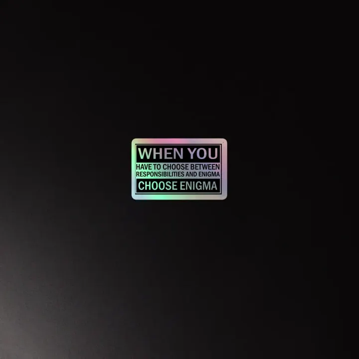 ENIGMA sticker product image (4)