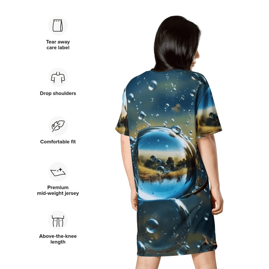 Bubble Whimsy Dress T Shirt Dress product image (11)