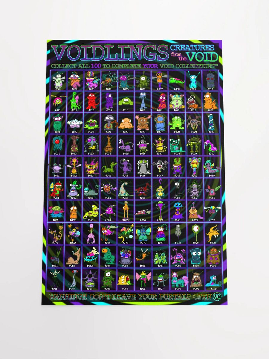 100 Voidlings Poster product image (1)