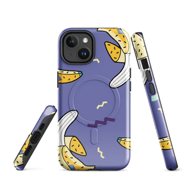 Whimsical Banana Art iPhone® Case product image (1)