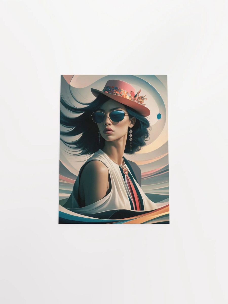 Abstract illustration of a Woman Poster - 29 product image (29)