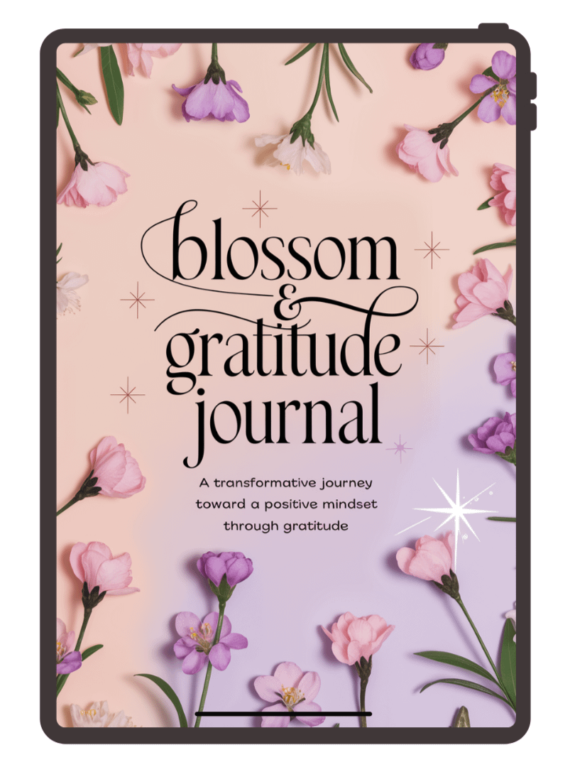 The Blossom & Gratitude Journal (PDF Download) product image (1)