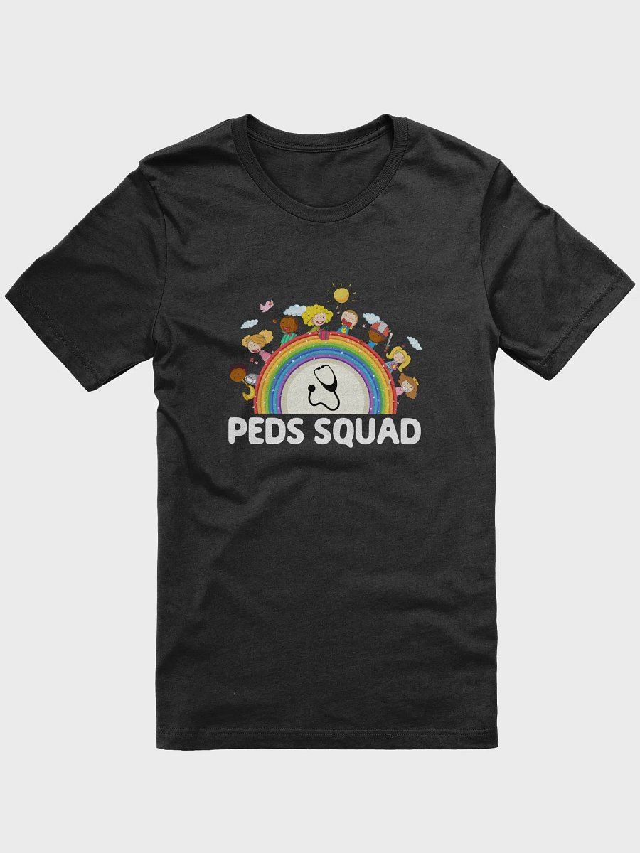 Peds Squad Pediatrician Rainbow Nursing Pediatrics T-Shirt product image (1)
