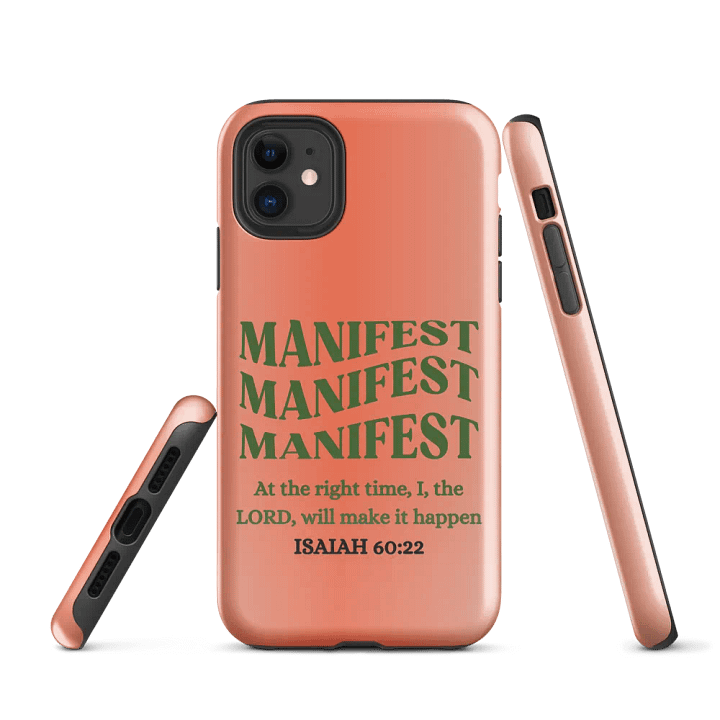 Manifest iPhone® Tough Case product image (1)