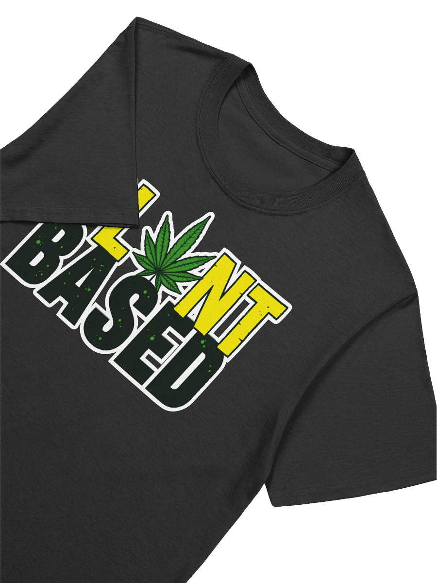 Plant-Based and Proud-Cannabis Leaf Graphic T-Shirt product image (20)
