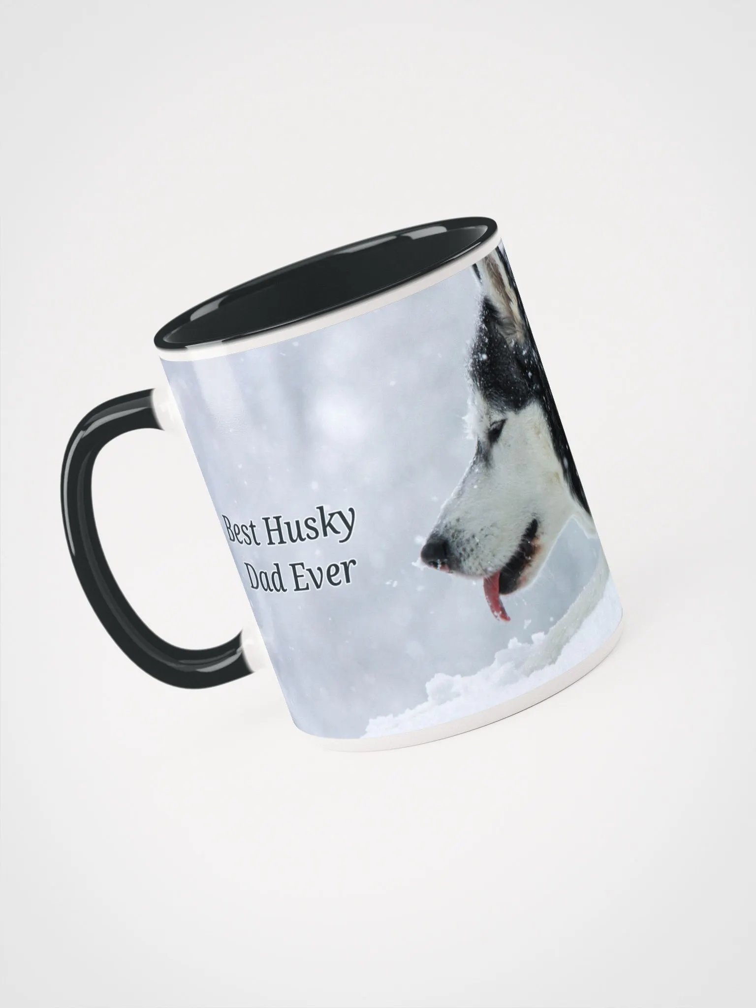Mug Color in - Siberian Husky tastes the Snow product image (1)