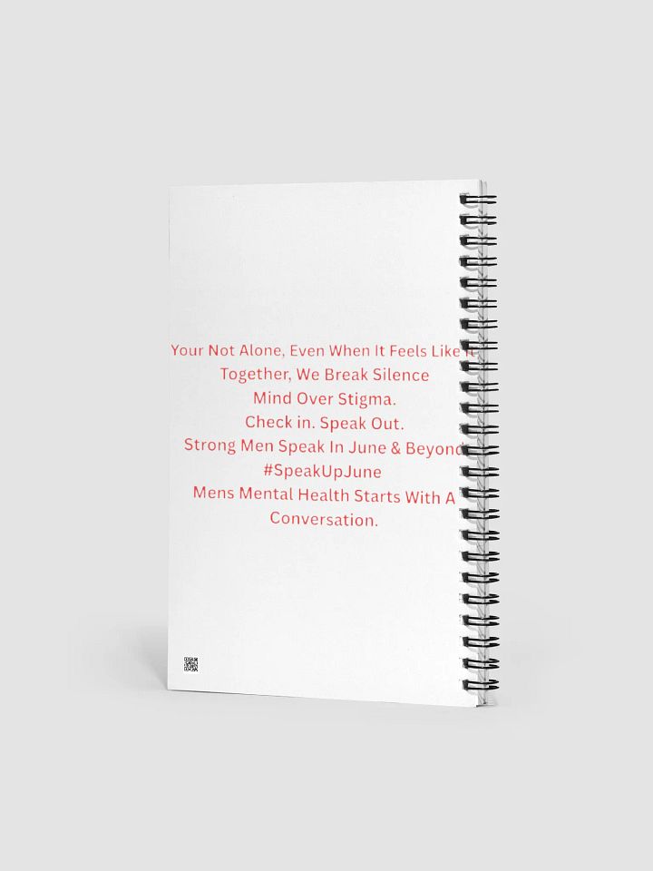 Mens Mental Health Awareness Notebook product image (2)