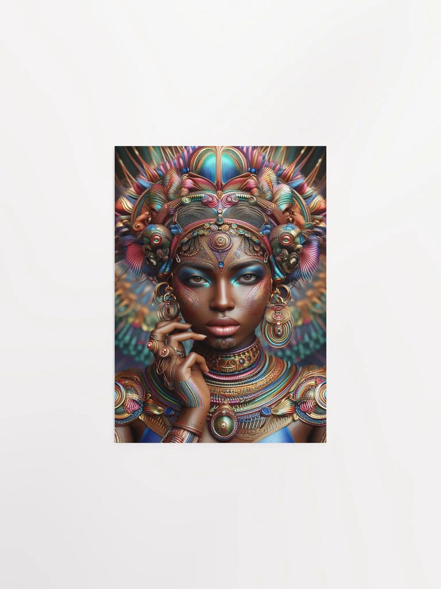 Regal Headdress Matte Poster product image (1)