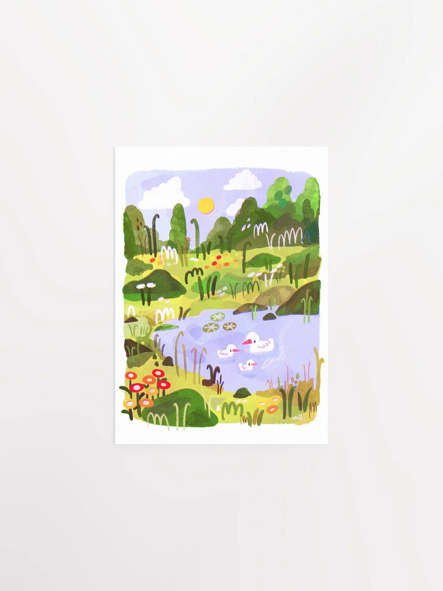 Ducky Landscape Print product image (2)