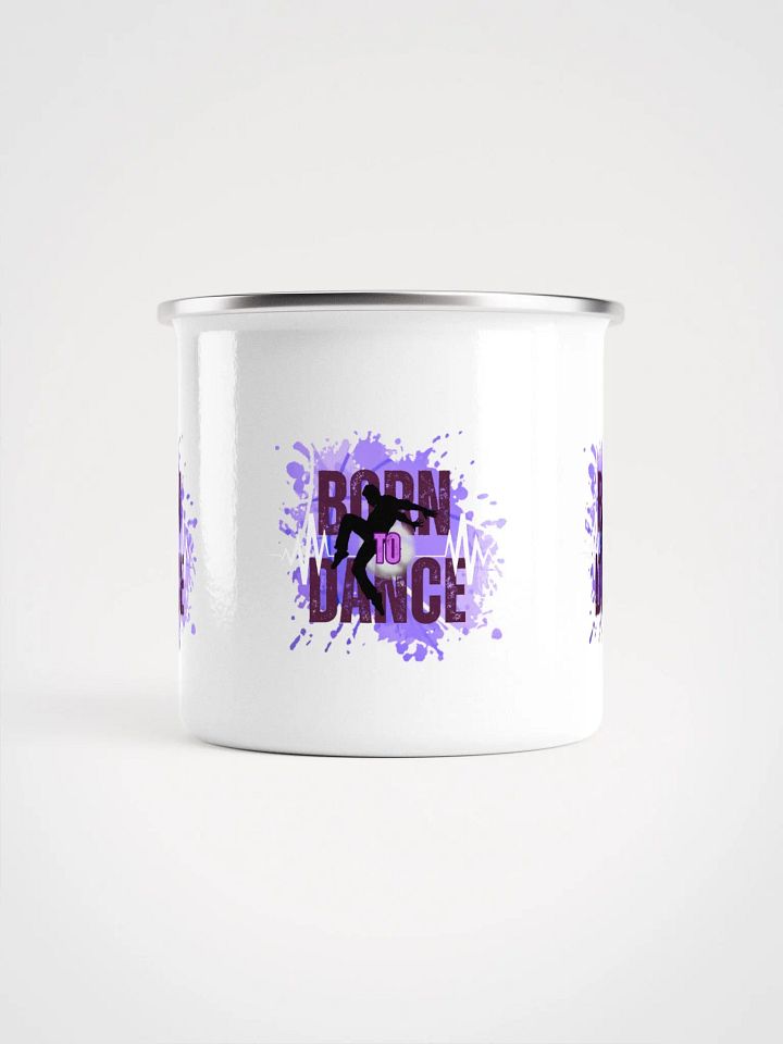 Born to Dance His Silhouette Vibes Enamel Mug product image (2)