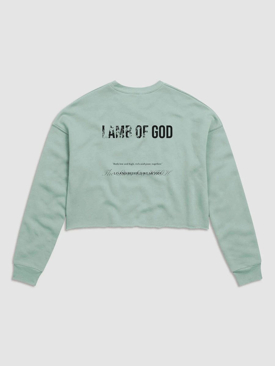 The Lives On HIGH | John's Calling | Women's Crop Top | Black product image (2)