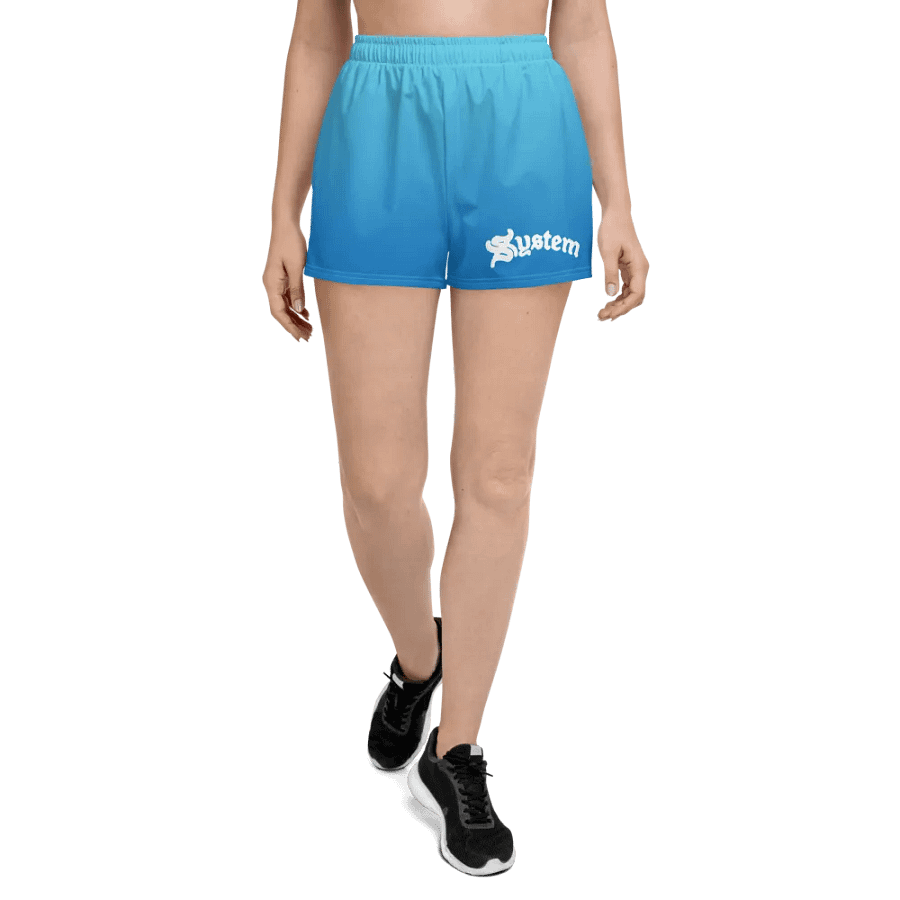 TAKE YOUR FLOWERS Women's Shorts Easter Blue product image (2)