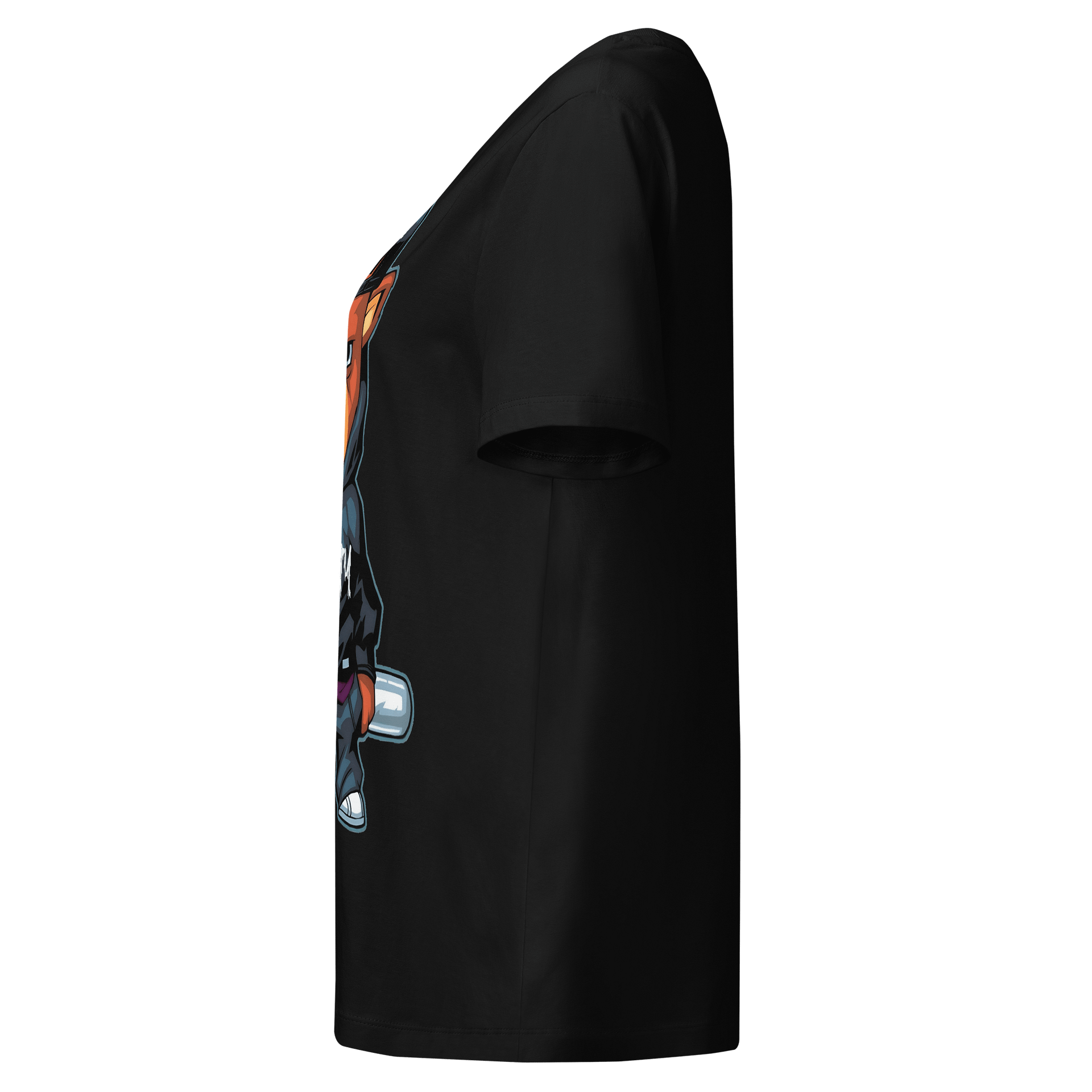 Women's Petty Bear Organic Ribbed Neck T-Shirt product image (3)