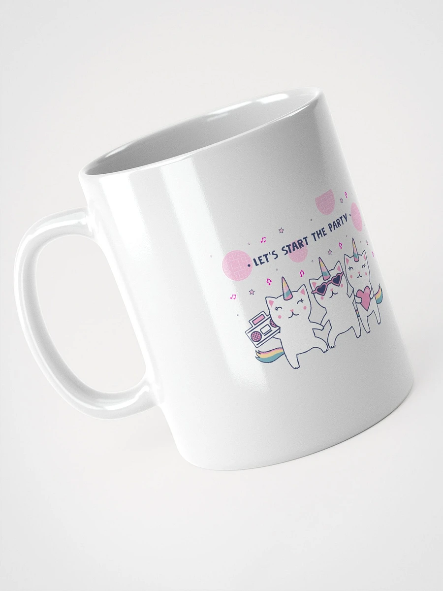 Disco Party Unicorn Cats Mug product image (3)