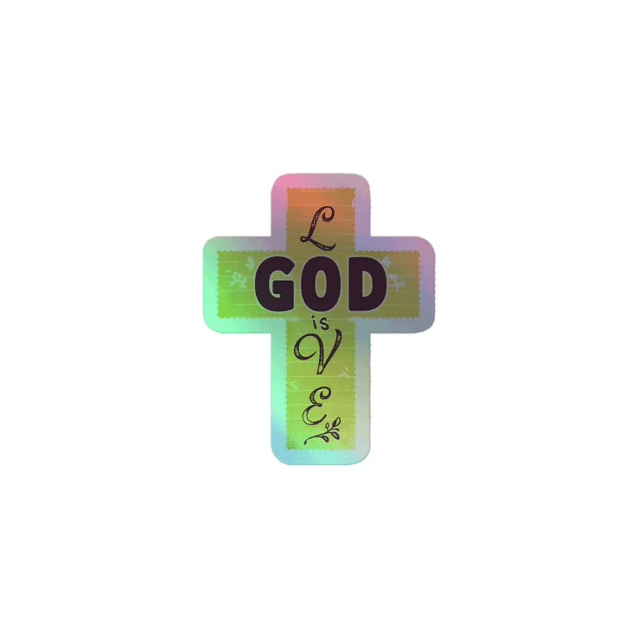 "God is Love" Sticker product image (1)