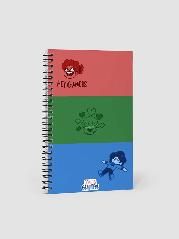 RGB Spiral Notebook product image (2)