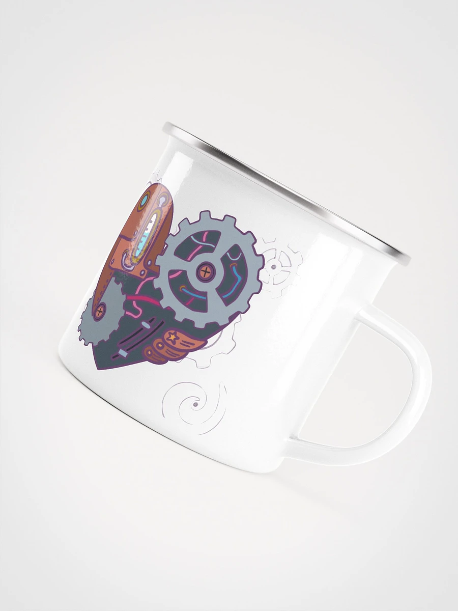 Steampunk Heart - Enamel Cup product image (2)