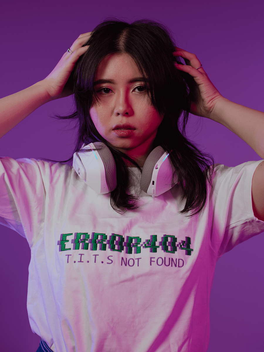 ERROR404 T.I.T.S NOT FOUND Tee [Embroidered] product image (3)