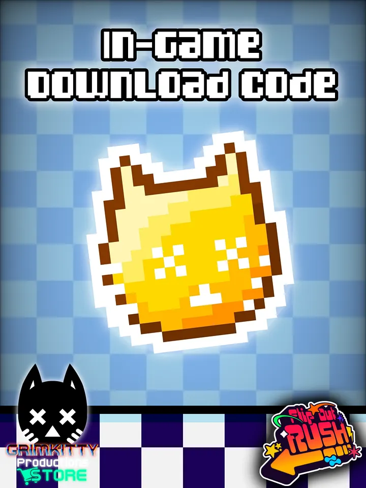Flip Out Rush - Golden GRIMKITTY (Promotion) Downloadable Code product image (1)